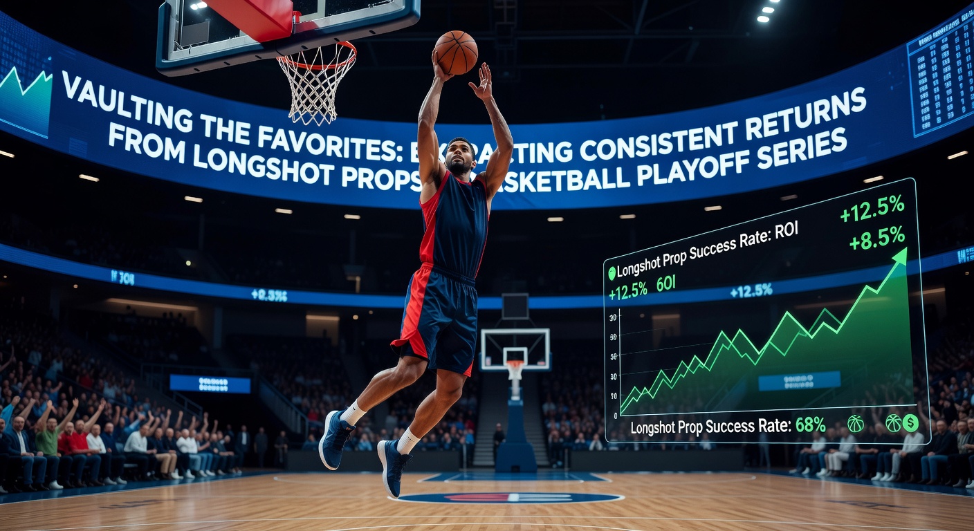 Visualisierung von Erfolgsraten bei Longshot-Propositionen während der NBA-Playoffs